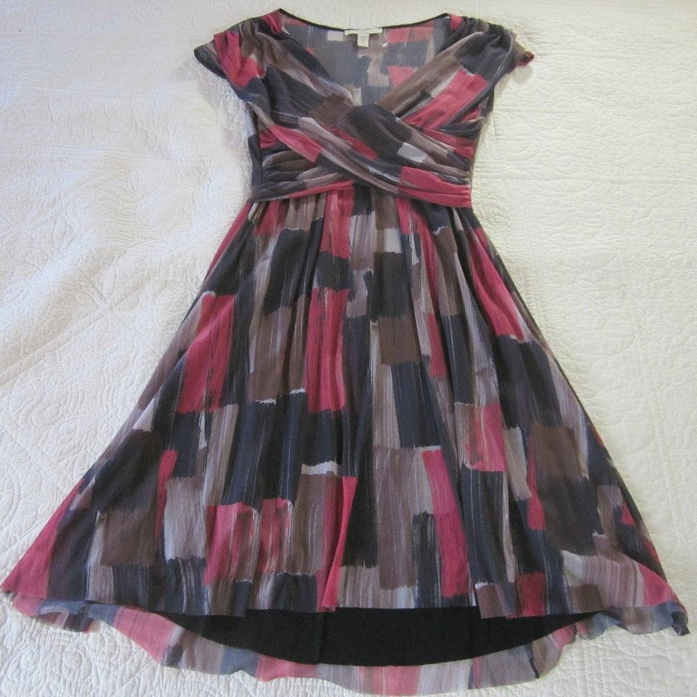 Weston Wear Dress S Ruched Mesh